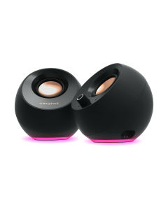 CREATIVE PEBBLE PRO SPEAKER - MATT BLACK 51MF1710AA000