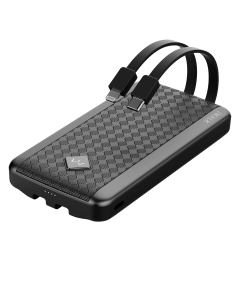 IWALK 10000MAH 22.5W SCORPION PRO POWERBANK WITH CABLE - BLACK UBS004-001A