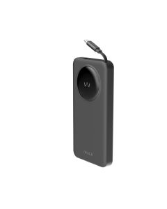 IWALK 10000MAH 30W LINKPOD REEL POWERBANK WITH RETRACTABLE USB-C CABLE - BLACK LPR003C-001A
