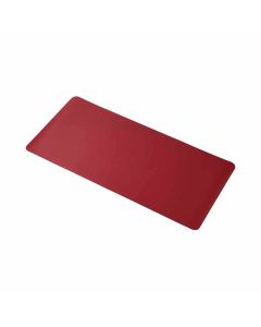 ELECOM SOFT LEATHER REVERSIBLE L SIZE DESK MAT - BLACK/RED MP-DM05BKRD
