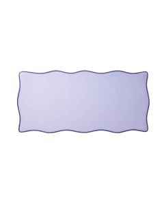 ELECOM "UKIU" WAVE X BICOLOR DESK MAT - PURPLE MP-UKDM01PU