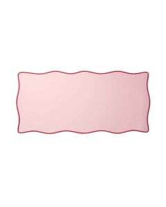 ELECOM "UKIU" WAVE X BICOLOR DESK MAT - PINK MP-UKDM01PN