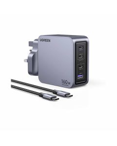 UGREEN 160W NEXODE PRO GAN ADAPTER - X763 (W/USB-C TO USB-C CABLE) 25878