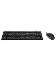 TARGUS KM600 WIRED COMBO (KEYBOARD/MOUSE) - BLACK AKM600AP-50