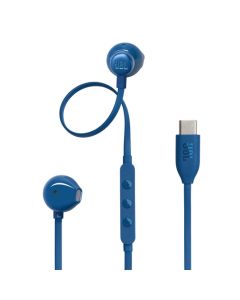 JBL TUNE 305C WIRED EARPHONE - BLUE JBL-HPS-T305C BLU