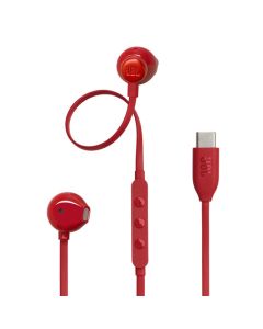 JBL TUNE 305C WIRED EARPHONE - RED JBL-HPS-T305C RED