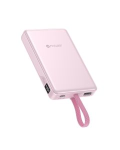 MAZER 35W POWERCHARGE LINK 10000MAH POWERBANK W/CABLES (CCC CERTIFIED) - PINK M-PC35L10V3-PK