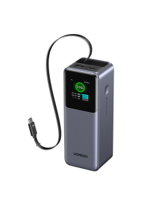 UGREEN 165W 20,000MAH POWERBANK W/CABLE (CCC CERTIFIED) - BLACK - PB726 95670B