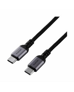 ELECOM 100W USB-C TO USB-C 0.5M CABLE - BLACK MPA-CCASAN05BK
