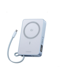 UGREEN 35W 10,000MAH MAGNETIC WIRELESS POWERBANK W/CABLE (CCC CERTIFIED) - PB773 65958B