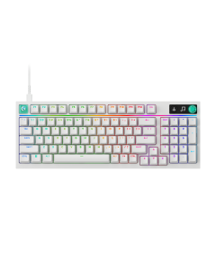 LOGITECH G316 X 98 MECHANICAL WIRED KEYBOARD - WHITE 920-014234