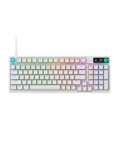 LOGITECH G316 X 98 MECHANICAL WIRED KEYBOARD - WHITE 920-014247