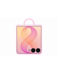 SAMSUNG GALAXY Z FLIP8 SILICONE RING MAGNET CASE - PINK EF-EF776CVEGWW