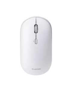 Elecom 4 Button Slint Dual Mode Silent Wireless Mouse - White M-TM25MBMSAWH