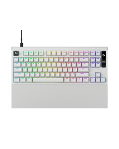 Logitech G PRO X2 Rapid TKL Wired Gaming Keyboard - White 920-014102