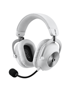 Logitech G PRO X3 LIGHTSPEED Wireless Gaming Headset - White 981-001749