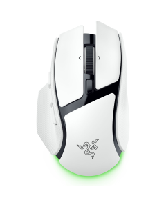 Razer Basilisk V4 HyperSpeed Ergonomic Wireless Gaming Mouse - White RZ01-05680200-R3M1