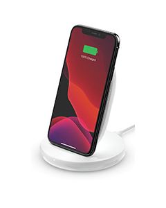 BELKIN WIRELESS CHARGE STAND - WHITE WIB002MYWH