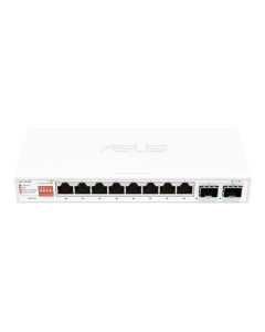 ASUS 8-PORT 2.5GB AND 2-PORT SFP+ UNMANAGED SWITCH QG-U1080
