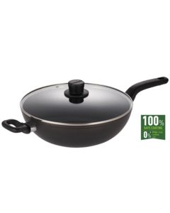 TEFAL WOKPAN W/LID 32CM H91494