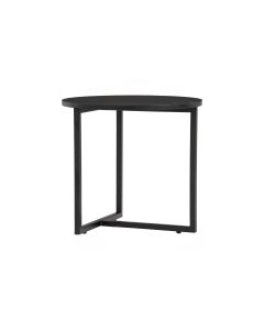 TURNER ROUND SIDE TABLE ST-131110 BLACK