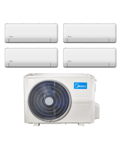 MIDEA SYSTEM 4 AIRCON-W/WIFI MAE-4M28D/2XMSEID-09/1XMSEID-12/1XMSEID-18