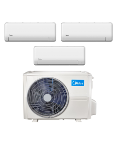 MIDEA SYSTEM 3 AIRCON-W/O WIFI MAE-3M21D/1XMSEID-09(S)/2XMSEID-12(S)