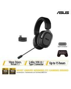 ASUS TUF WIRELESS HEADPHONE TUF GAMING H3 USB-C