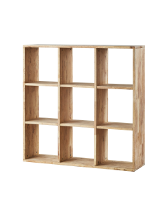NATURALIST WOODWALL 3 X 3 OPEN SHELF DF-4627A7-OS