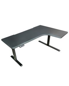 DUAL MOTOR STANDING DESK TBHL L-DESK-160R-BLACK