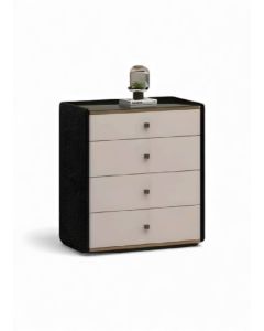 4 DRW CHEST OF DRAWER-:CARBON FIBER C-272-5DRW