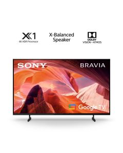 SONY 50" 4K GOOGLE TV KD-50X80L