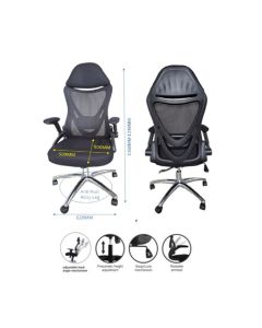 OLISE OFFICE CHAIR XLFA-809-BK
