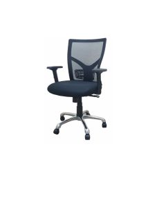 OLSEN OFFICE CHAIR -BLACK XLFA-012-BK