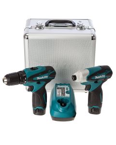 MAKITA CORDLESS DRIVER-COMBO LCT204-DF330+TD090-10.8V