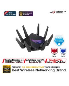 ASUS ROG AX11000 WIFI 6 ROUTER GT-AX11000 PRO