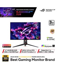 ASUS 32" ROG SWIFT QD-OLED MONITOR PG32UCDM3