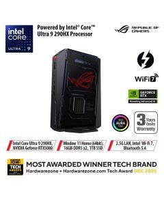 ASUS ROG NUC Intel Core Ultra 9 290HX 32GB RAM 1TB SSD RTX5080 WIN 11 HOME 3YRS RNUC16JNK9X289A3