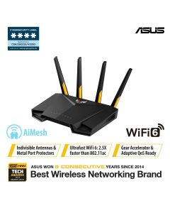 ASUS TUF AX3000 WIFI 6 ROUTER TUF-AX3000