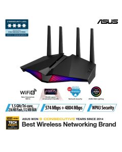 ASUS AX5400 WIFI 6 ROUTER RT-AX82U