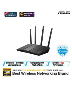 ASUS AX3000 WIFI 6 ROUTER RT-AX57