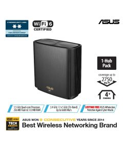 ASUS AX6600 ZENWIFI MESH XT8-ZENWIFI(1-PK)-BLK