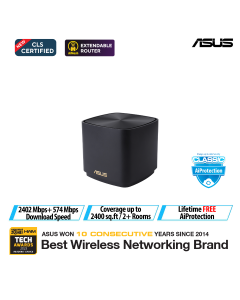 ASUS AX3000 ZENFWIFI MESH XD5-ZENWIFI(1-PK)-BLK