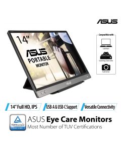 ASUS 14.0" FHD MONITOR MB14AC