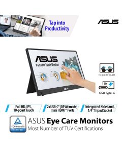 ASUS 15.6" ZENSCREEN FHD MONIT MB16AHT