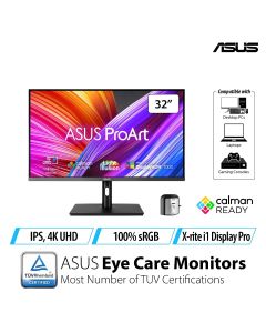 ASUS 32" PROART 4K MONITOR PA32UCR-K