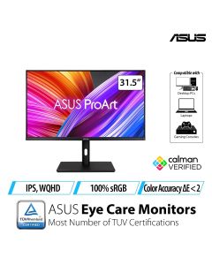 ASUS 31.5" PROART QHD MONITOR PA328QV