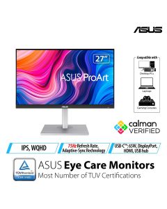 ASUS 27" PROART WQHD MONITOR PA278CV