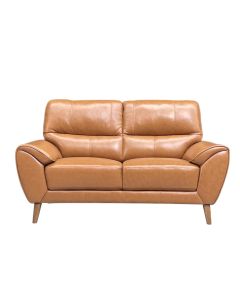 LEXI 2 SEATER SOFA - COWHIDE LEATHER