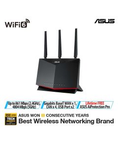 ASUS AX5700 WIFI 6 ROUTER RT-AX86S
